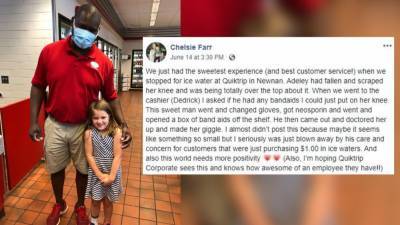 Georgia mom shares post about cashier's act of kindness - fox29.com - Georgia