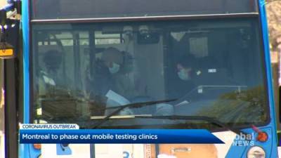 COVID-19 mobile testing units to be phased out in Montreal as number of new positive cases dwindle - globalnews.ca