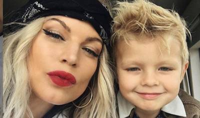 Fergie Brings Son Axl to Protest Supporting Black Lives Matter Movement - justjared.com