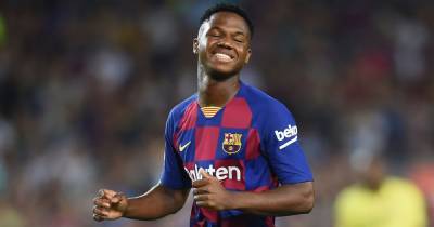 Barcelona 'inform' Man Utd they must pay Ansu Fati's release clause to seal transfer - dailystar.co.uk