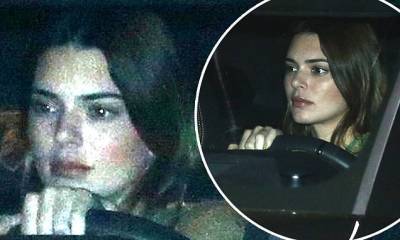 Kendall Jenner - Kendall Jenner heads out for another night at Nobu in Malibu with friends - dailymail.co.uk - Los Angeles - city Malibu