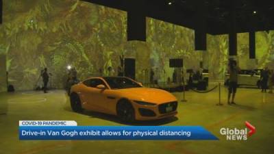 Drive-In van Gogh digital art exhibition opens - globalnews.ca