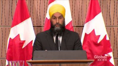 Jagmeet Singh - Singh reaffirms anyone who votes against motions in the House to address systemic racism is ‘racist’ - globalnews.ca