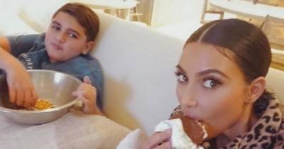 Kim Kardashian - Kim Kardashian defies sister Kourtney as she breaks strict rules while babysitting - mirror.co.uk