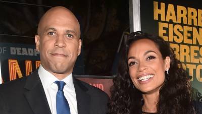 Rosario Dawson - Cory Booker - Rosario Dawson & Senator Cory Booker Are Moving In Together in Newark, New Jersey! - justjared.com - state New Jersey - city Newark, state New Jersey