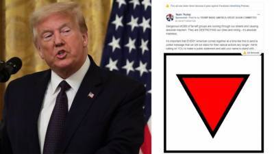 Donald Trump - Mike Pence - Facebook removes Trump campaign ads for violating 'organized hate' policy - fox29.com - San Francisco