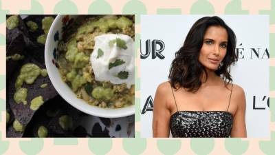 Padma Lakshmi - Padma Lakshmi Shares Her Chile Verde with White Beans Recipe - glamour.com - Chile