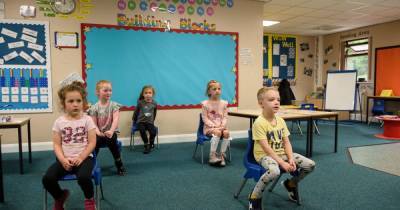 Arlene Foster - Schools in Northern Ireland become first in UK to scrap two-metre social distancing - dailystar.co.uk - Britain - Ireland