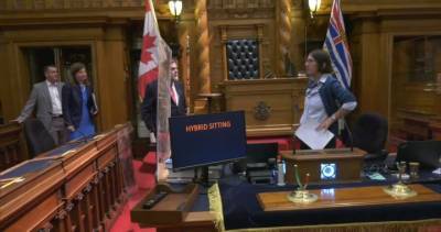 B.C. legislature set to return Monday with a virtual twist - globalnews.ca