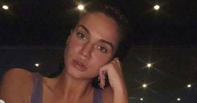 Vicky Pattison - Vicky Pattison shows off incredible figure in plunging lycra bikini after midnight swim - dailystar.co.uk