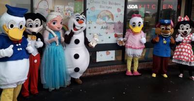 Blantyre community group Chase the Rainbow cheers kids up with Disney magic - dailyrecord.co.uk