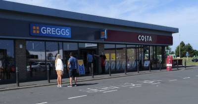 Greggs Ayrshire branches open with limited menu and changes inside stores - dailyrecord.co.uk - Scotland