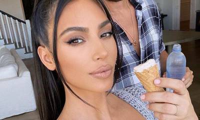 Kylie Jenner - Travis Scott - Kourtney Kardashian - Kim Kardashian - Kim Kardashian breaks this snack time rule with nephew Mason - us.hola.com