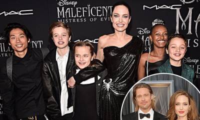 Angelina Jolie - Brad Pitt - Angelina Jolie says she split from Brad Pitt for kids' 'well-being' - dailymail.co.uk