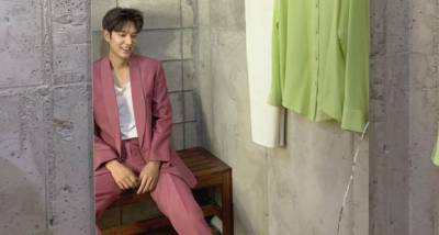 Lee Min Ho - The King: Eternal Monarch star Lee Min Ho rocks a salmon suit as he goofs around during a photoshoot - pinkvilla.com - North Korea - county King