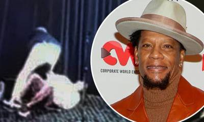 D.L. Hughley passes out onstage at Nashville comedy club and is taken to hospital - dailymail.co.uk - state Tennessee - city Nashville, state Tennessee
