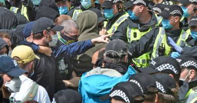 Green Brigade kettled by police at Glasgow anti-racism demo - dailyrecord.co.uk - Afghanistan - city Glasgow