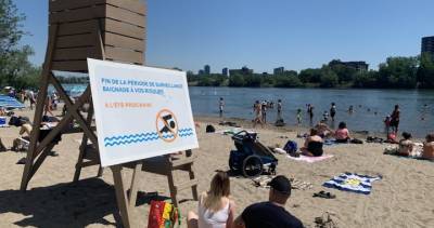 Verdun Beach closure doesn’t stop Montrealers from sunbathing, swimming - globalnews.ca - region Saturday