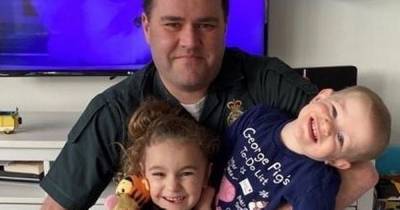 Paramedic dad spends Father's Day alone to protect wife and children from coronavirus - mirror.co.uk