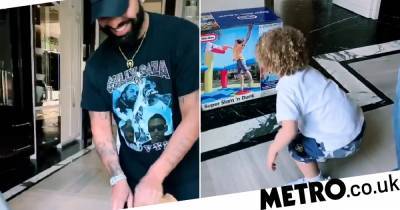 Sophie Brussaux - Drake surprises son Adonis with fun gift as they reunite for Father’s Day after weeks apart - metro.co.uk - France - Canada