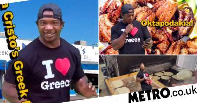 Ja Rule roasted over ‘cringe’ advert for local Greek deli as he struggles to pronounce dishes - metro.co.uk - Los Angeles - Greece