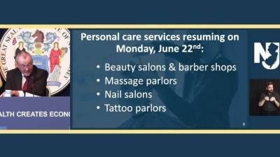 New Jersey personal care businesses reopen Monday with new guidelines in place - fox29.com - state New Jersey