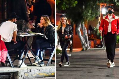 Ashley Benson - Gerald Gillum - Ashley Benson and boyfriend G-Eazy enjoy romantic dinner date in LA after rapper attends sister’s wedding - thesun.co.uk