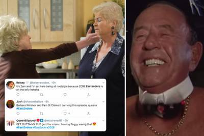 Peggy Mitchell - EastEnders fans go wild as ‘iconic’ 2008 episode starring Pat, Peggy Mitchell and naked Frank Butcher airs on BBC4 - thesun.co.uk