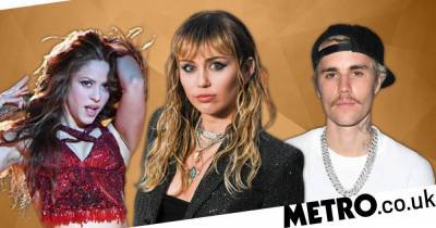 Miley Cyrus - Justin Bieber - Jennifer Hudson - Hugh Jackman - Dwayne Johnson - Miley Cyrus, Justin Bieber and Shakira join forces for Global Goal livestream gig in aid of coronavirus - metro.co.uk