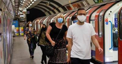 Commuters aren't wearing face masks properly on public transport, expert warns - mirror.co.uk