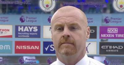 Joe Hart - Sean Dyche - Sean Dyche opens up on Burnley's desperate contract situation as he fails to name full bench - mirror.co.uk - city Manchester