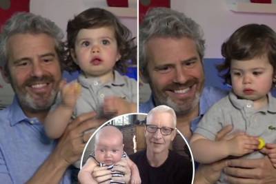 Andy Cohen - Andy Cohen and best friend Anderson Cooper ‘introduce’ their baby sons - thesun.co.uk - county Anderson - county Cooper