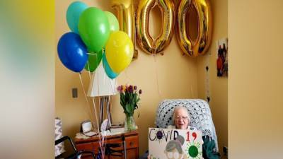 Indiana woman marks 100th birthday after surviving COVID-19, beating cancer and living through WWII - fox29.com - state Indiana - county Martin