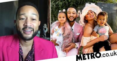 John Legend - Chrissy Teigen - John Legend says Chrissy Teigen is ‘still a little sore’ after breast surgery but their kids have been helping with her recovery - metro.co.uk - Los Angeles