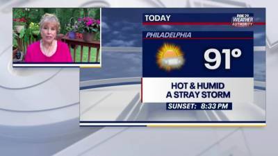 Sue Serio - Weather Authority: Heat and humidity return Tuesday - fox29.com