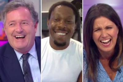 Susanna Reid - Piers Morgan - Susanna Reid forced to apologise as Dizzee Rascal says ‘p*** off’ after row with Piers Morgan - thesun.co.uk - Britain