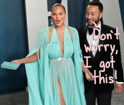 Chrissy Teigen - John Legend Talks About Helping Chrissy Teigen Recover From Breast Implant Removal Surgery: ‘We’ve Had A Lot Going On’ - perezhilton.com