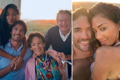 Nicole Scherzinger - Thom Evans - Thom Evans introduces Nicole Scherzinger to his parents as they fly from London to Portugal - thesun.co.uk - Portugal