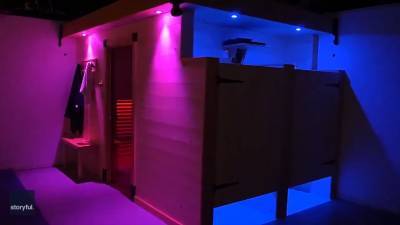 Father and son team up to build sauna at home during coronavirus lockdown - fox29.com - Ireland