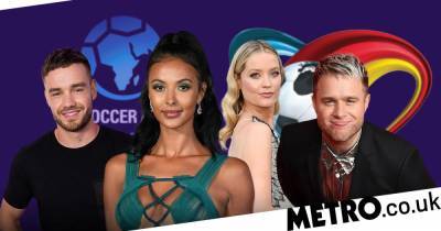 Laura Whitmore - Maya Jama - Olly Murs - Liam Payne - Laura Whitmore, Maya Jama, Liam Payne and Olly Murs join forces for virtual Soccer Aid - metro.co.uk