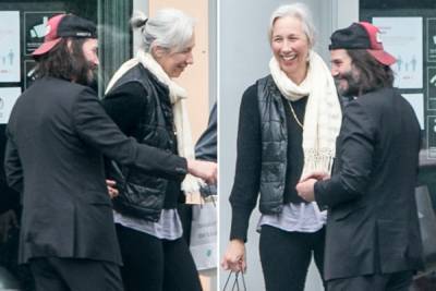 Keanu Reeves and girlfriend Alexandra Grant arrive in Berlin for Matrix 4 filming as movie restarts after shutdown - thesun.co.uk - county Grant