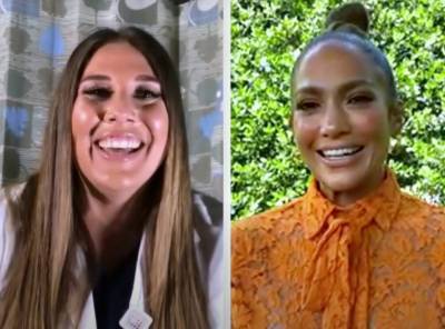 Jennifer Lopez - Jennifer Lopez Surprises ‘Heroic’ Nurse In New York: ‘We Are So Grateful’ - etcanada.com - New York - city Savannah, county Guthrie - county Guthrie