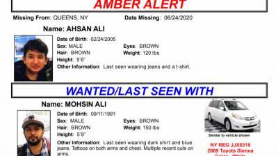 An Amber-Alert - Amber Alert for boy abducted from Queens canceled - fox29.com - New York - county Queens