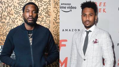 Trey Songz - Meek Mill - Meek Mill Claps Back After Trey Songz Accuses Him Of Not Donating Any Of His Fortune To Charity - hollywoodlife.com
