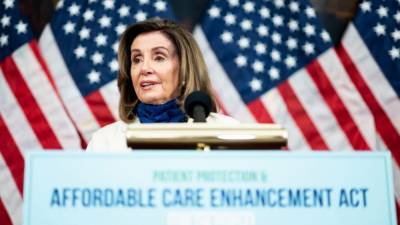 With a jab at Trump, Pelosi unveils new 'Obamacare' bill - fox29.com - state California - state Florida - state Texas