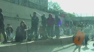 Pa. State Police release dashcam footage of protest on I-676 - fox29.com - state Pennsylvania