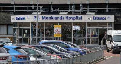 Monklands Hospital sees gradual increase in A&E patient numbers - dailyrecord.co.uk