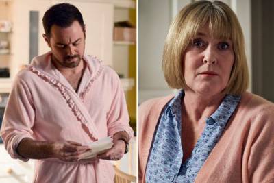 queen Vic - Sarah Lancashire - EastEnders viewers stunned after realising Talking Heads incest drama is filmed in the Queen Vic - thesun.co.uk