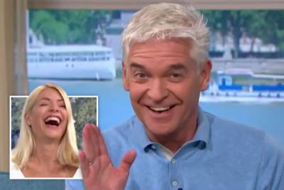 Phillip Schofield - Phillip Schofield makes X-rated slip up by referring to sex toy company instead of holiday firm - thesun.co.uk