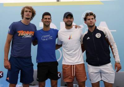 Dominic Thiem - Thiem apologizes for playing in Djokovic's tennis event - clickorlando.com - city Vienna